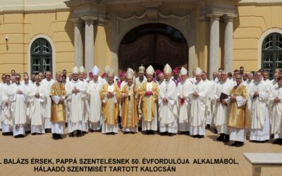 50 éve szentelték pappá Dr. Bábel Balázst